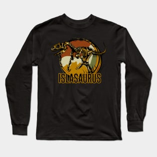 Islasaurus Isla Dinosaur T-Rex Long Sleeve T-Shirt